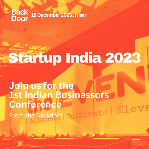 BackDoor Startup India 2023